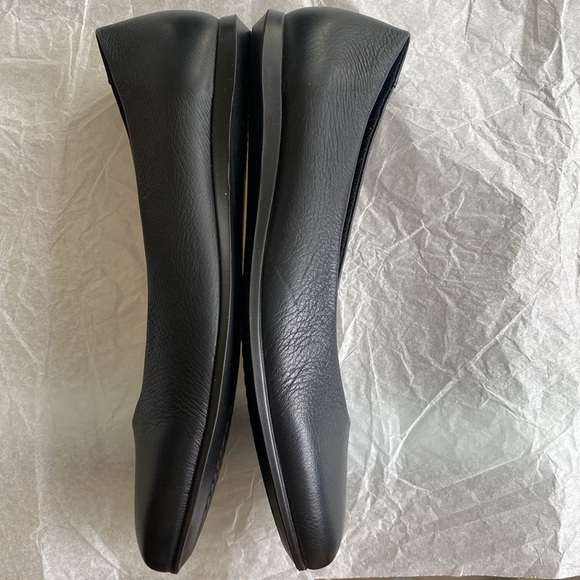 Ecco Touch Ballerina 2.0 Ballet Flats Leather Black - Picture 6 of 9